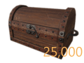 Gold Coin Chest (25000 Gold)